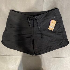 Black Patagonia Swim/Hiking Shorts. Size four. NWT